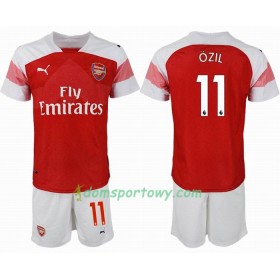 Koszulka Arsenal OZIL 11 Dziecięcy Domowe Koszulki Piłkarskie 2018-2019 Krótki Rękaw